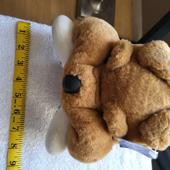 Carlton Cards Plush Bulldog with bone Class of 2000 With Tags see pictures - Picture 10 of 10